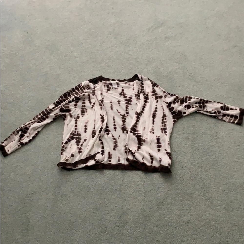 Chico’s - Tie dye cardigan